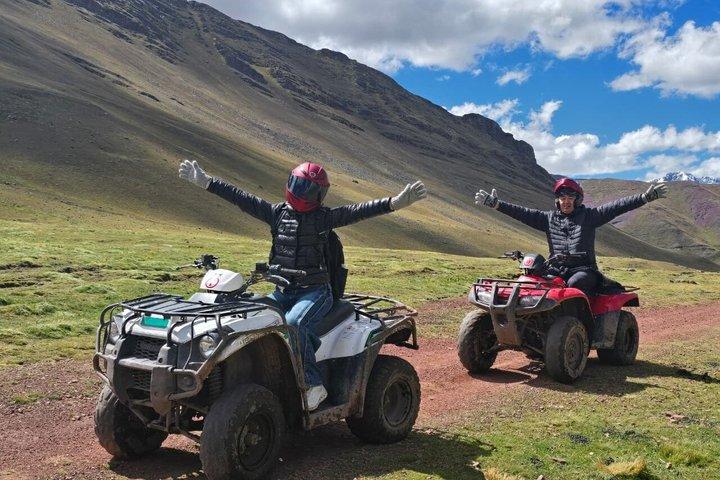 Rainbow Mountain ATV Tour With Meals skip the hike