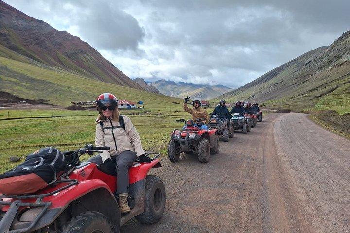 Rainbow Mountain ATV Tour With Meals skip the hike