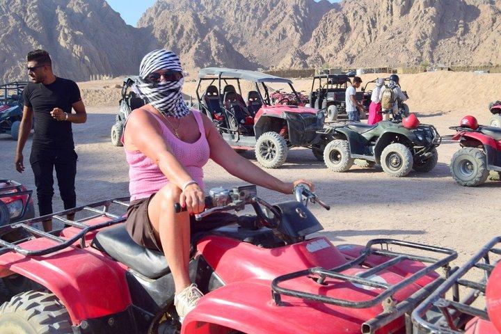 Sharm El sheikh Safari VTT Quad avec Camel Ride & transfert à l'hôtel