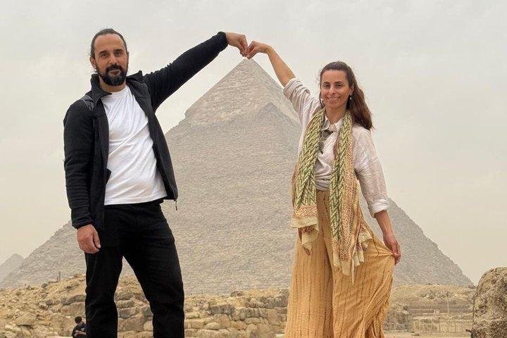 Private Half-Day Giza Pyramids & Sphinx Tour with Camel Ride