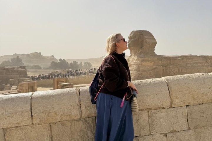 Private Half-Day Giza Pyramids & Sphinx Tour with Camel Ride