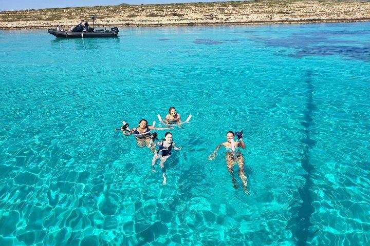 Naxos Sailing Blue Lagoon-Holed Cave-Piso Livadi (Gedeeld)
