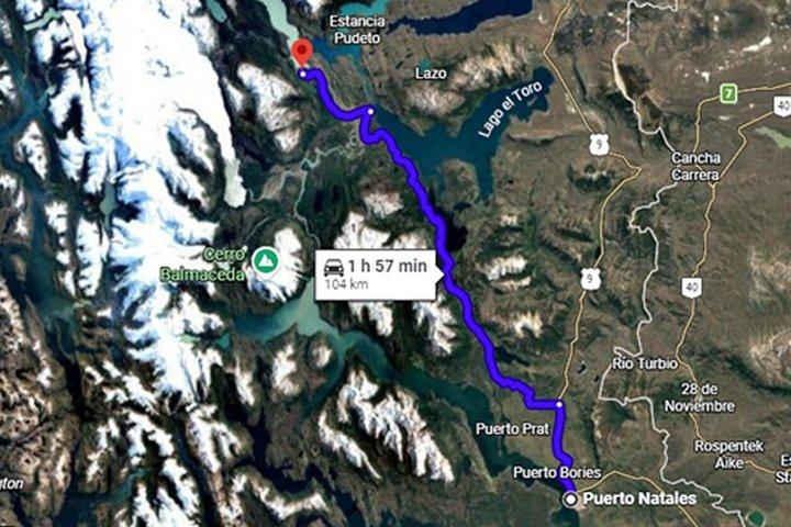 Traslado Puerto Natales Hotel Lago Grey Conexión Navegación