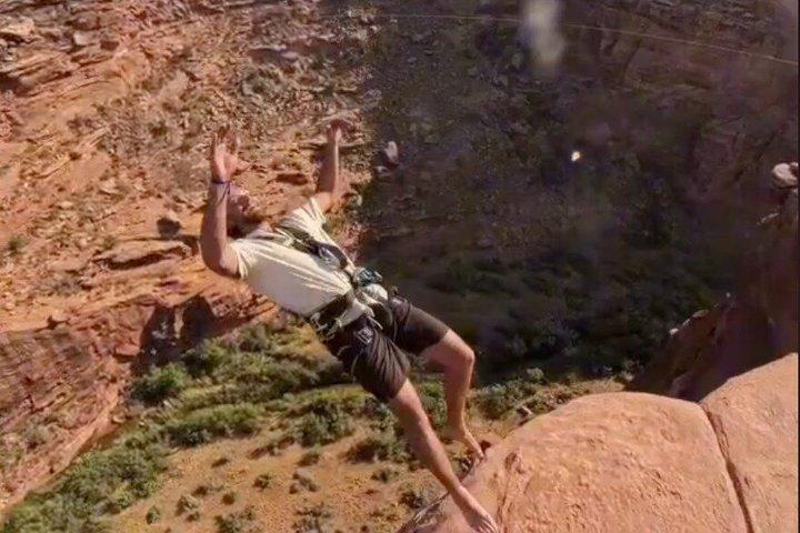 Rope Swing Adventure i Moab, Utah