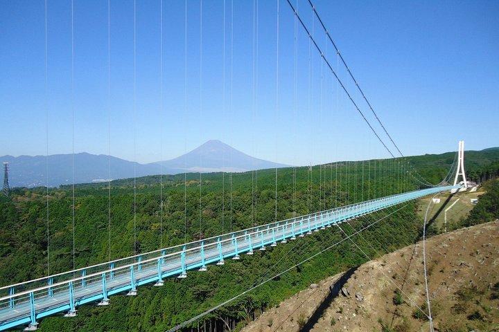 Mt Fuji Vues depuis Mishima Skywalk et Hakone Pirate Ship