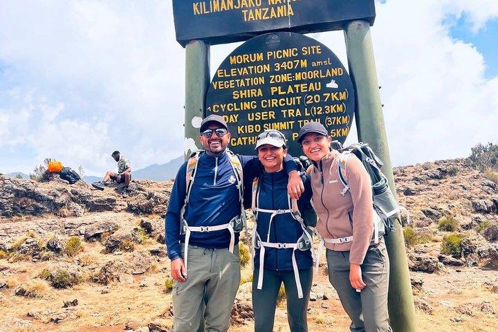 7 Days Machame Route Joining Group Kilimanjaro Trek