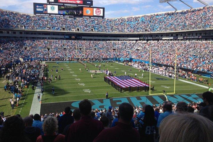 Carolina Panthers fodboldkamp på Bank of America Stadium