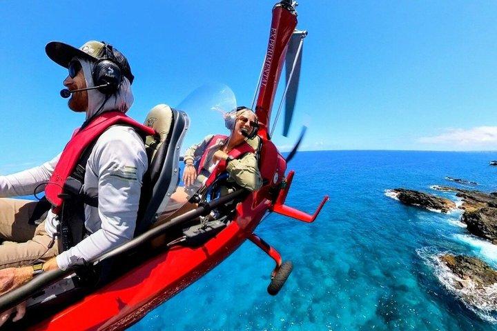 Esperienza di volo in giroplano sopra Kona
