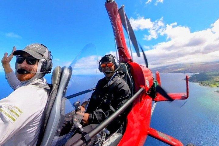 Esperienza di volo in giroplano sopra Kona