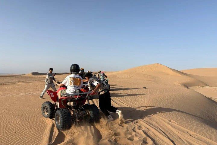 Agadir Quad Desert og Beach Tour med Sandboarding med Pick-up