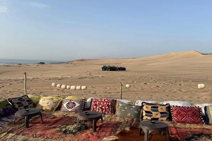 Agadir Quad Desert og Beach Tour med Sandboarding med Pick-up