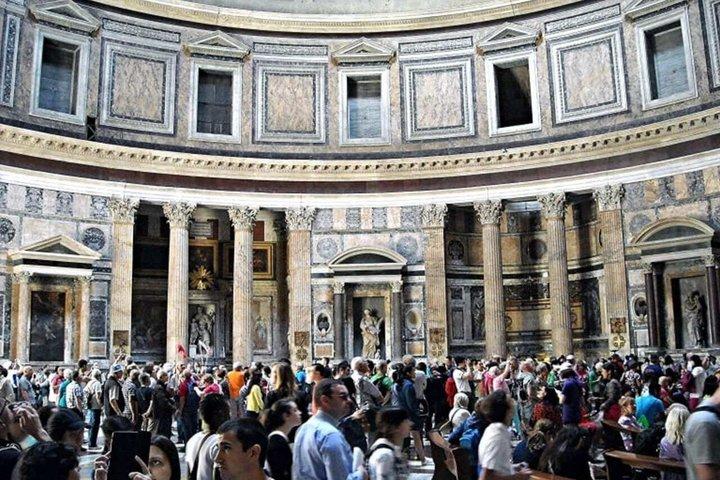 Ingresso al Pantheon con esperienza audio interattiva