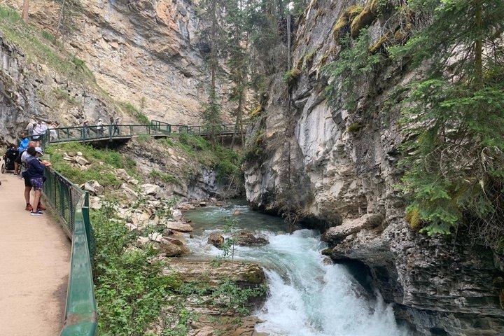 Lake Louise Moraine Smaragdgroen Johnston Canyon Banff gondeltocht