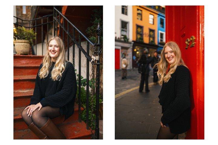 Sessão de fotos em Edimburgo para casais, famílias e viajantes individuais