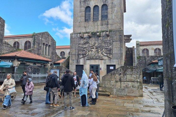 Privétour Santiago de Compostela vanuit Porto met pelgrimsmis