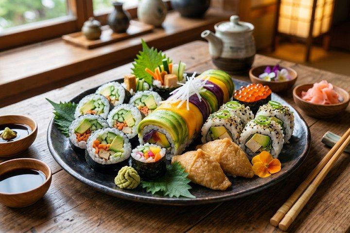 Tokyo Vegetarische und Halal Food Private Tour mit lizenziertem Fortgeschrittener