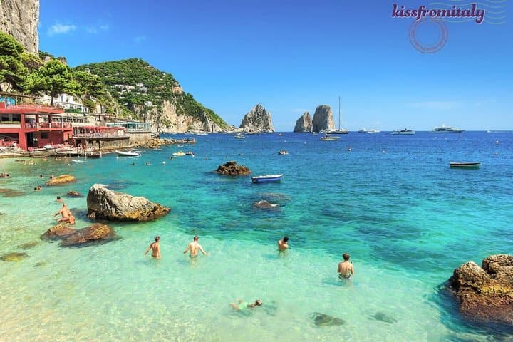 Capri Island and Naples Gulf Full-Day Trip from Rome
