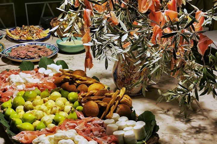 Au départ de Sorrente : Restaurant familial avec visite du vignoble et dégustation de vins