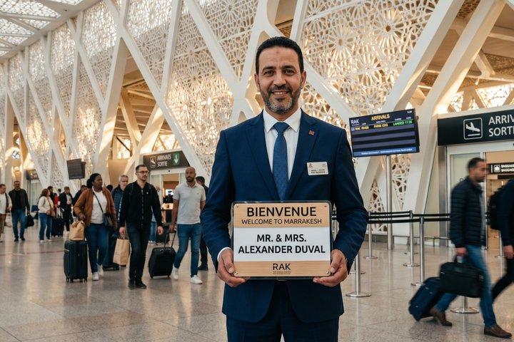Marrakesh: RAK Airport Private Transfer ⇄ Medina/La Palmeraie