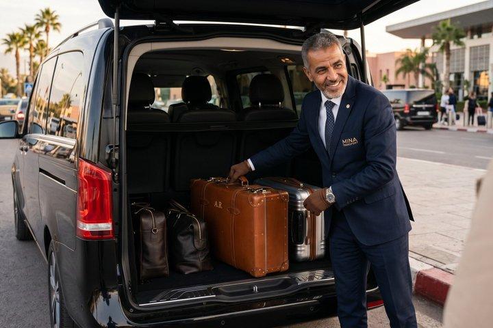 Marrakesh: RAK Airport Private Transfer ⇄ Medina/La Palmeraie