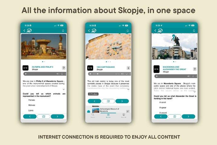 TOP Skopje : Visite guidée privée avec votre mobile