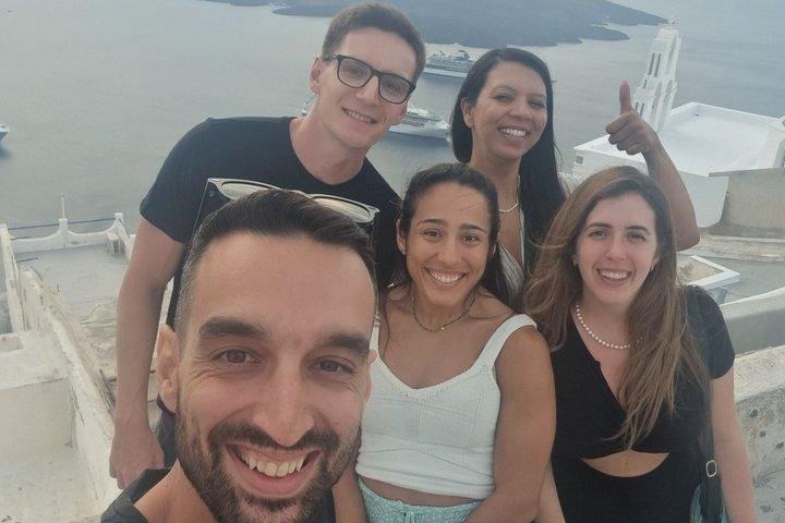 Private Santorini Highlights Tour mit lokalem Fahrer (anpassbar)