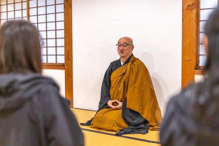 Fukushima Aizu Samurai Zazen Esperienza guidata a Nisshinkan