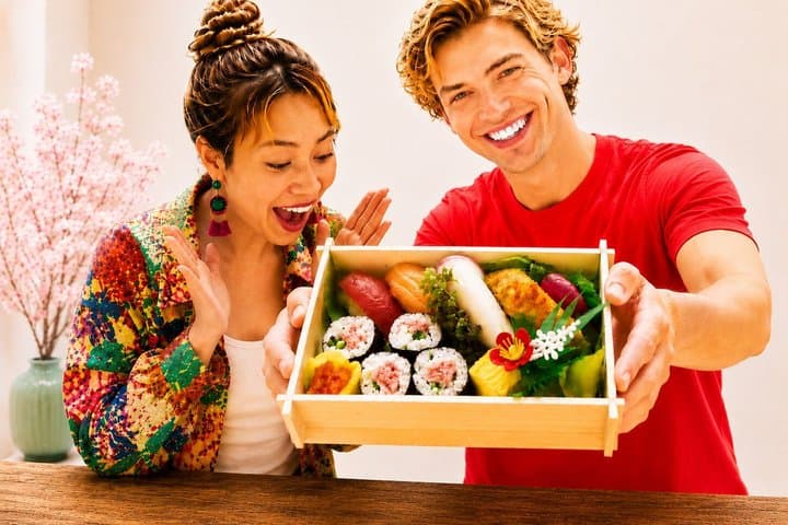 Tokyo Tsukiji Fish Market Sushi Making–Make Your Own Sushi Bento