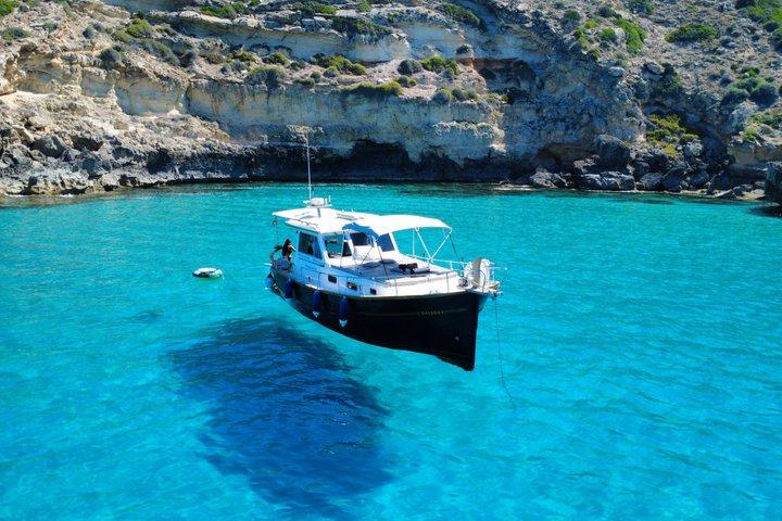 Privat luksusbåd I Palma Mallorca I 4 timer I SUP & snorkling