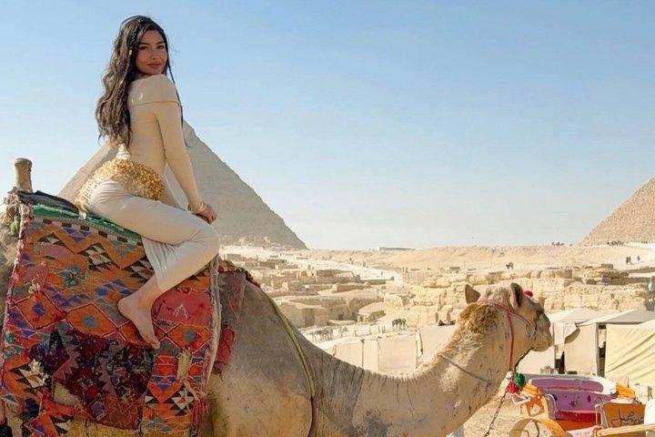 VIP All-Inclusive Grand Egyptian Museum,Pyramids & Quad Bike Tour
