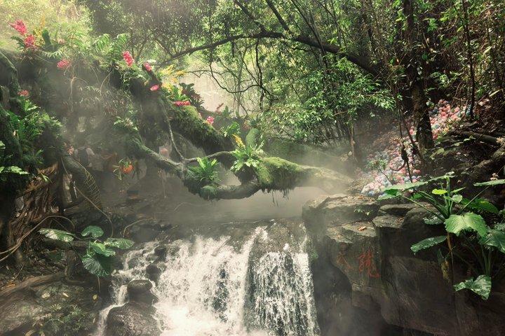 Guangzhou : Gulong Gorge Glas Skywalk & Go-Kart Abenteuer