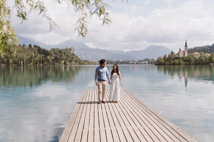 Fotografia privada em Lake Bled