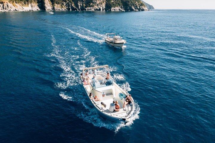 Excursion en bateau privé aux Cinque Terre