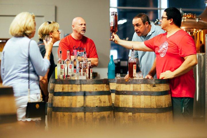 Visite de la distillerie de Houston avec 4 dégustations de spiritueux