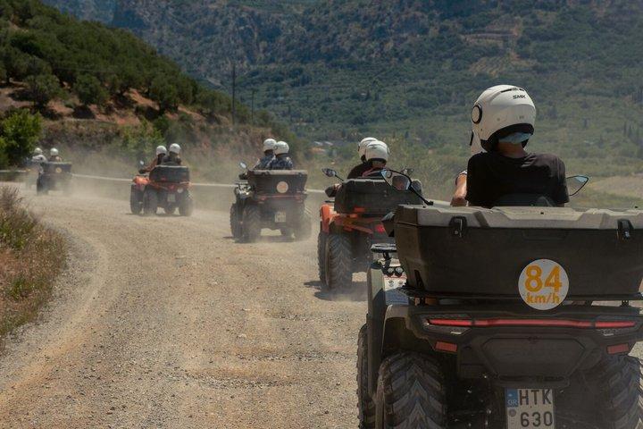 Crete: Off-Road Quad Safari to Cave, Monastery & Village Tasting