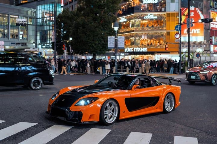 JDM Experience with Fast&Furious RX-7 (English speaking Driver)