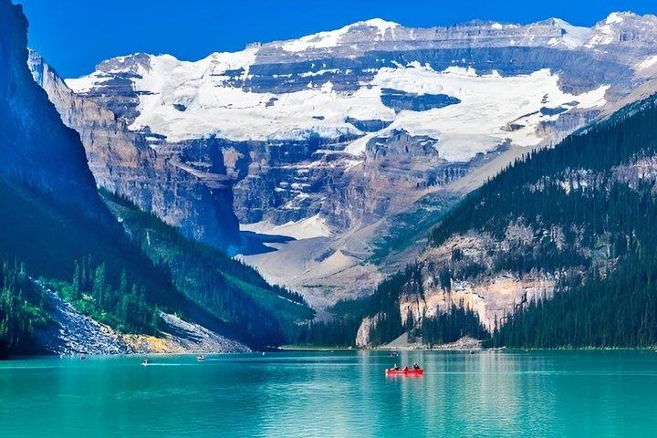 Banff : Lake Moraine, Louise, Emerald, Johnston Canyon en Yoho Bridge