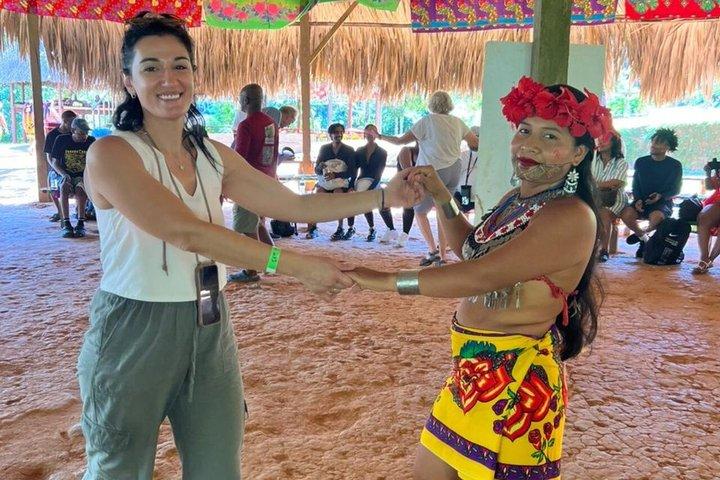 From Panama City Cultural Experience Emberá Parara Pururú