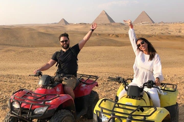Giza Pyramids VIP Private Tour ATV Camel Inside Pyramid & Lunch