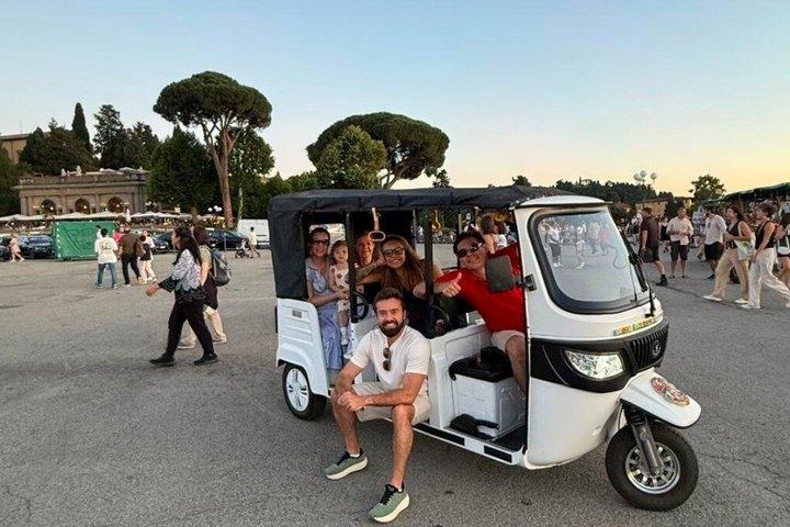 Florence City Highlights Golf Panier Tour avec Guide Local + Affogato