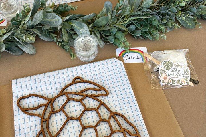 Large Honu Mermaid Sun Catcher Art Workshop em Paia