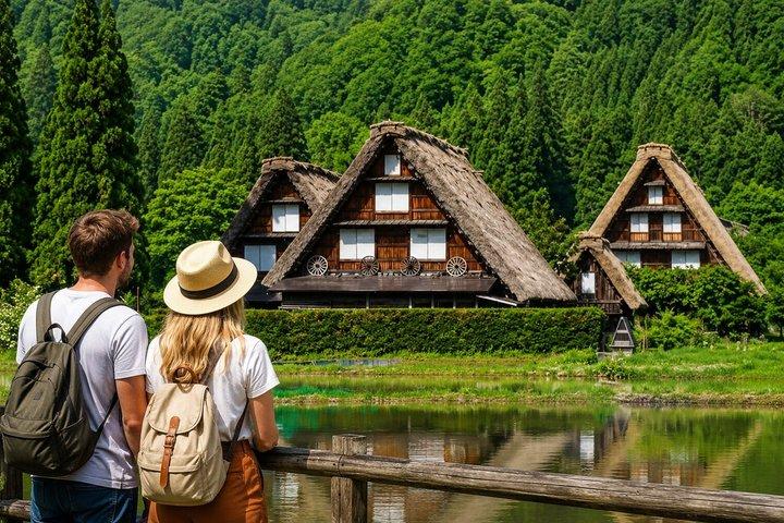Excursion d'une journée à Shirakawago, Takayama et Gujo Hachiman au départ de Nagoya