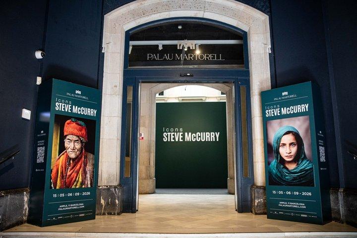 Palau Martorell and Steve McCurry ICONS Exhibition Ticket