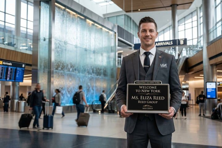 NYC: JFK|LGA|EWR Airport Private Roundtrip Transfer to Manhattan
