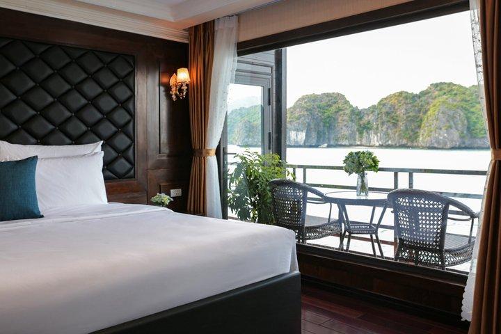 Halong Bay & Lan Ha Bay 2D1N Cruzeiro em La Pandora a partir de Hanói