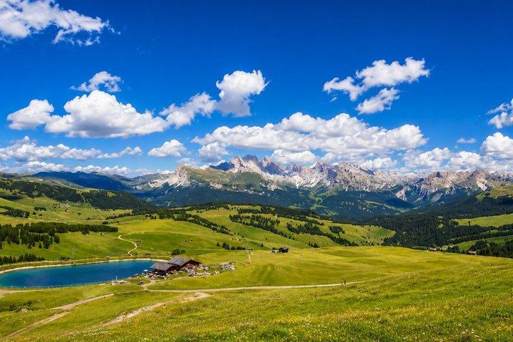 Alpe di Siusi eBike udflugt til Seiser Alm refugiet