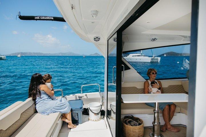 Luxus Halb- oder Ganztages-Privatcharter ab St Thomas oder St John
