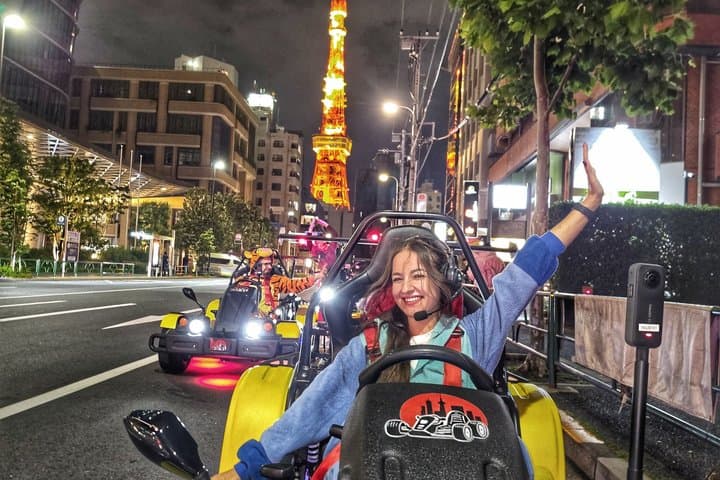 Shibuya Crossing x Tokyo Tower Go-Kart Tour(IDP&Passport Required
