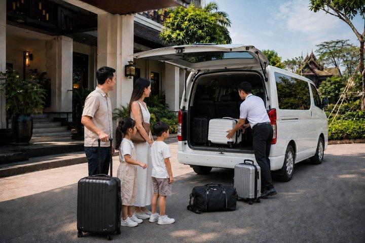 プライベートチェンライ空港〜市内ホテルへの送迎