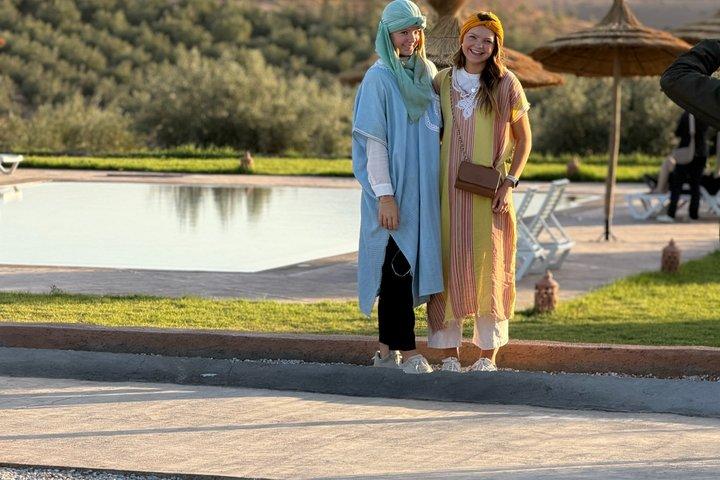 From marrakech :Enjoy Agafay desert pool with Lunch & camel ride